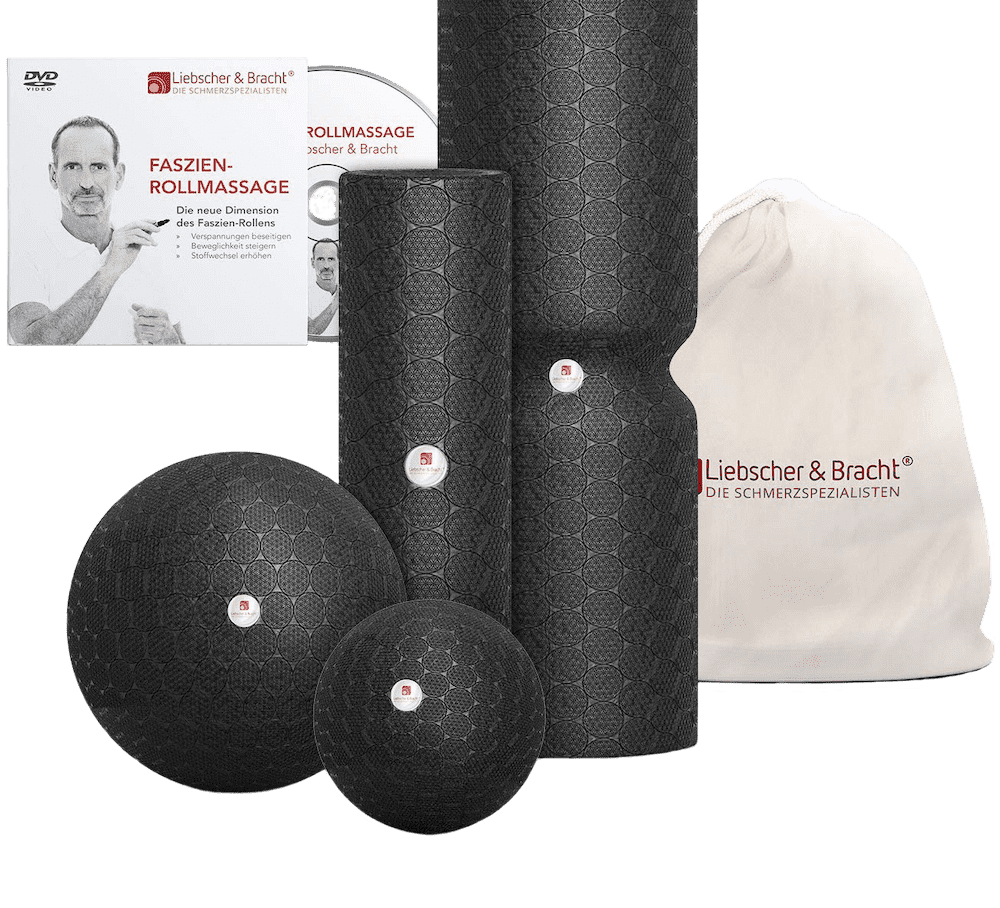 Liebscher und Bracht Produkt: Blackroll Pain Expert Set